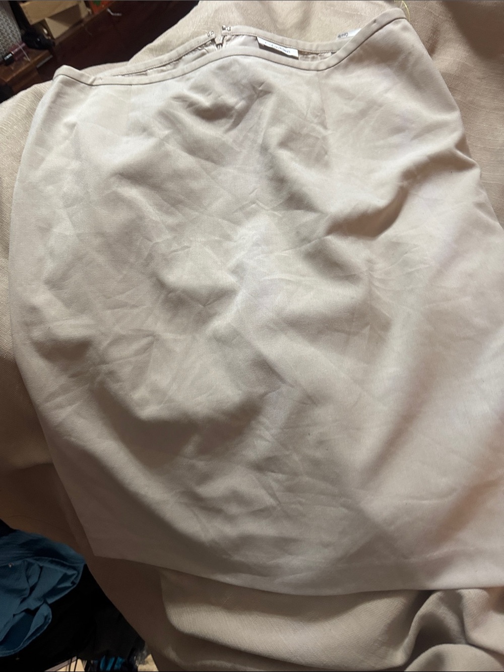 Calvin Klein Cream Skirt-66